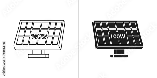 Checklist icon with checkmarks and criteria rating scale isolated on