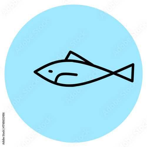 Icon Fish Vector