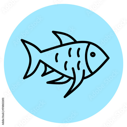 Icon Fish Vector