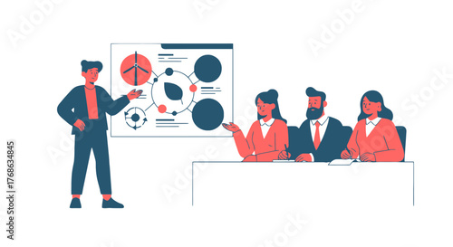 Innovative Environmental Presentation Illustrating Sustainable Practices For The Future