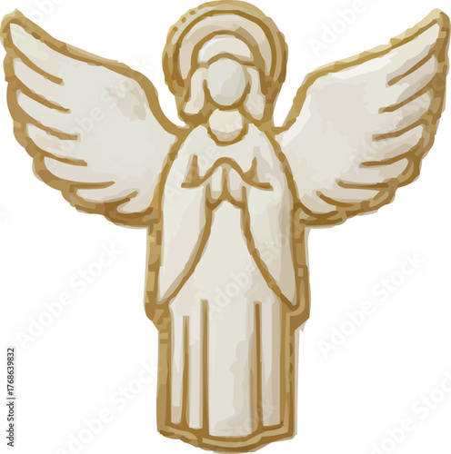 Elegant angel ornament for heartfelt Christmas decor