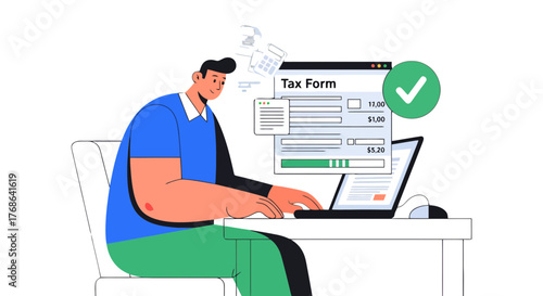 Online Tax Filing: Efficient Process of Completing Tax Forms Seamlessly Explained