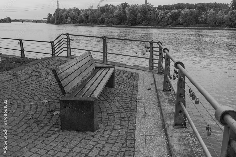 Obraz premium Wiesbaden am Rhein