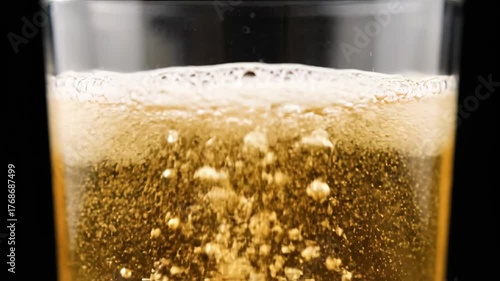 Wallpaper Mural Dropping tablet into carbonated liquid Torontodigital.ca