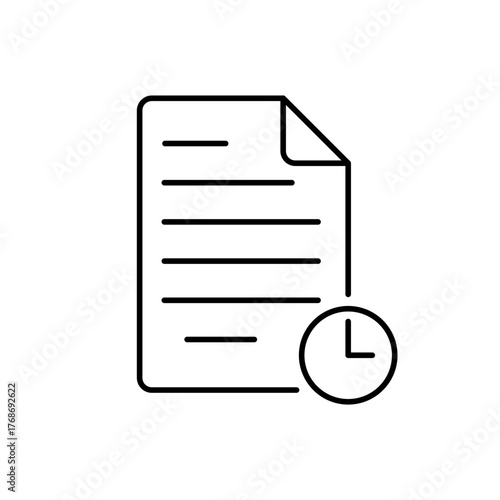 file pending or under review ,treatment minimal icon