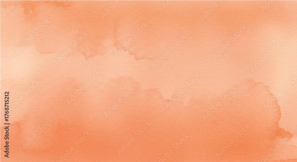 Fototapeta premium peach watercolor background a textured wash for a soft and inviting backdrop suitable for design projects digital art and adding warmth to layouts.