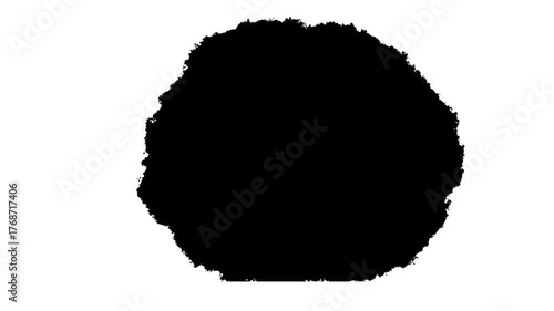 Abstract 4k ink splash, splatter, explosion droplets spreading matte, splash blot, splat, fluid art, overlay with smooth seamless animation