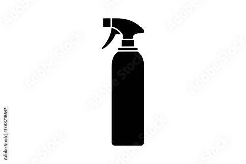 Spray bottle icon vector illustration cleaning product disinfectant