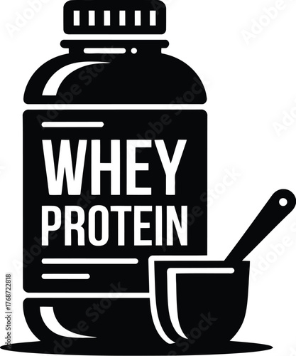 Whey protein supplement nutrition fitness bodybuilding
