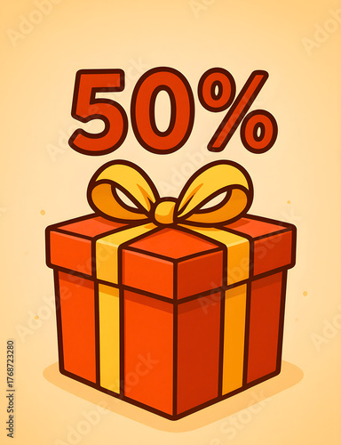 UNA SCATOLA SCONTO 50 %
