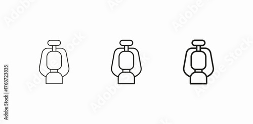 kerosine lamp icon sign vector