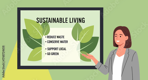 Presentation On Sustainable Living Tips For Environmental Awareness
