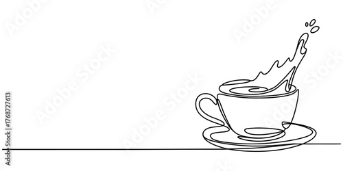 Dynamic continuous line drawing of a cowboy on horseback lassoing capturing the spirit of the west vector