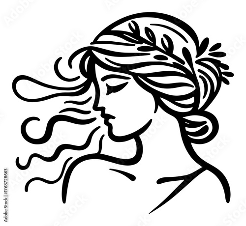 Steaming teapot and heart cup – cozy tea time sketch line art vector illustration