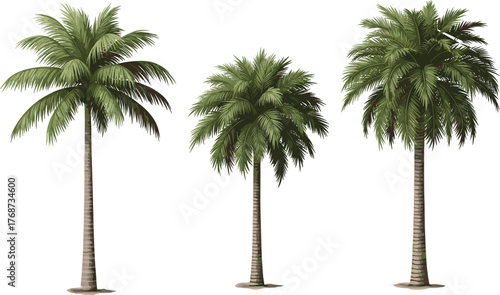 Massive Nature Vector Mega Bundle with Christmas Trees, Tropical Palms, Forest Silhouettes, Seasonal Growth Stages, Cartoon Bushes, and Floral Cherry Blossom Graphics.