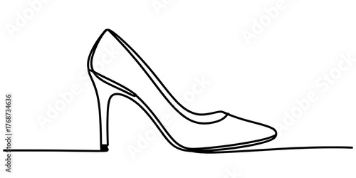 Continuous one line drawing of a robot disposing of garbage bags into a green recycling bin vector