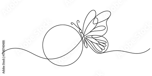 A single continuous line drawing of a person sitting on the edge of a bed in pajamas. vector