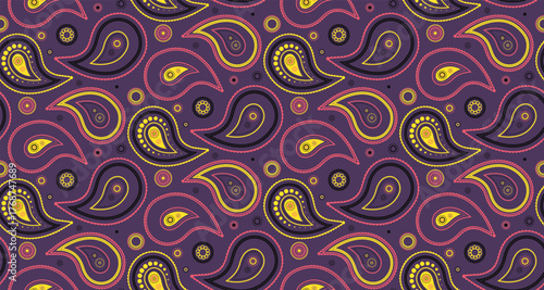 Color seamless with calligraphic surreal. Colours herbal with idea simple. Sparse ornament by paisley ornate.