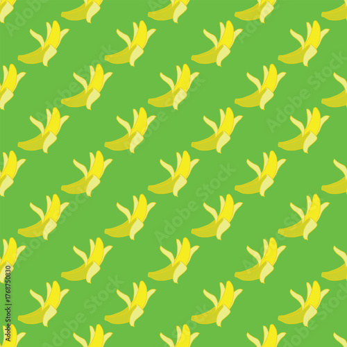 Banana seamless pattern