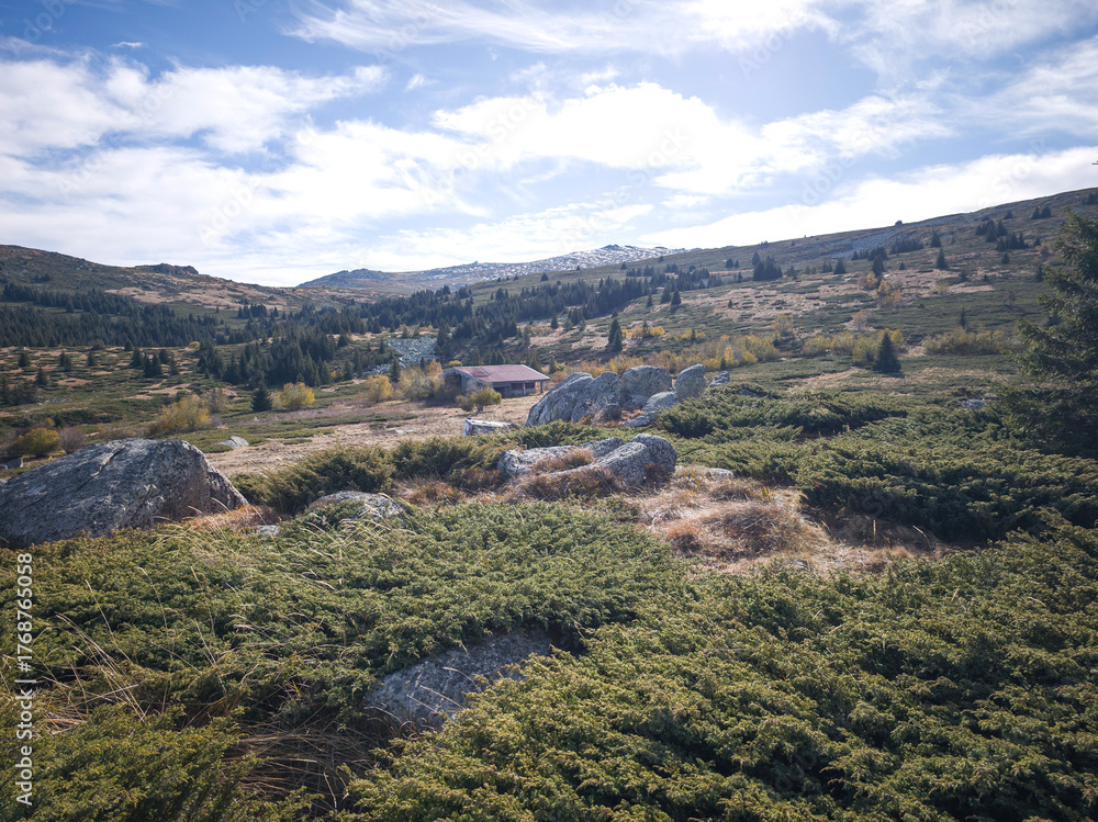 Fototapeta premium Konyarnika area at Vitosha Mountain, Bulgaria