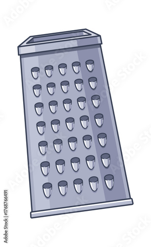 Metal grater cooking kitchenware equipment