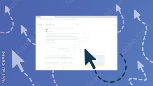 Search results click with large cursor