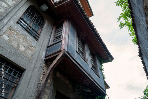Traditional Revival House with Wooden Bay Window in Plovdiv Old Town