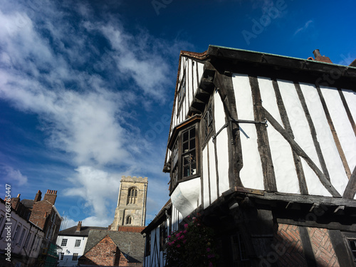 York, Yorkshire, England, United Kingdom, 24th October 2025, Gert and Henrys Tudor Building