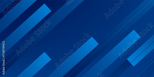 Blue abstract geometric background. Suit for business, institution, conference, party, Vector illustration