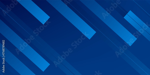 Blue abstract geometric background. Suit for business, institution, conference, party, Vector illustration