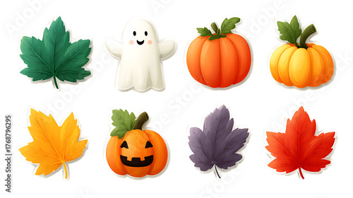 halloween pumpkin set