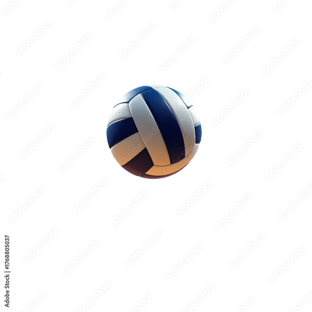 Fototapeta premium volleyball isolated on white isolated