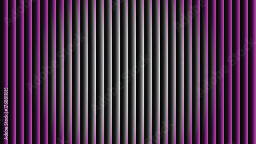 Abstract vertical stripes with gradient and subtle glitch effects in purple and gray