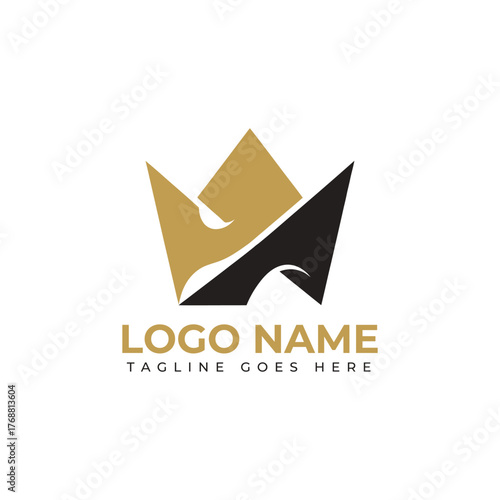 Modern real estate logo design featuring sleek buildings above a house silhouette, perfect for property developers and agencies.