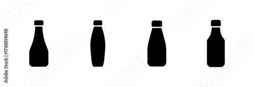 Bottle icon vector illustration. bottle sign and symbol