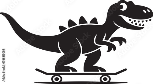 tyrannosaurus dinosaur vector illustration