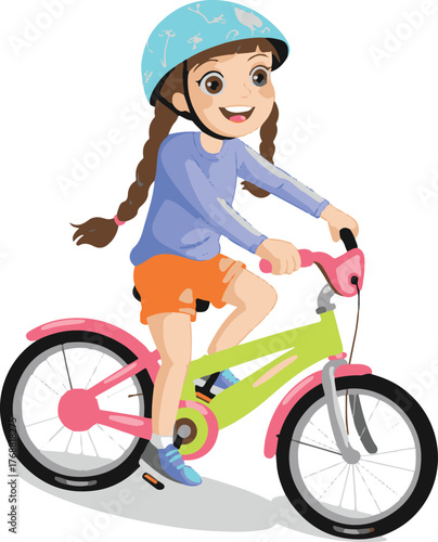 girl on bike