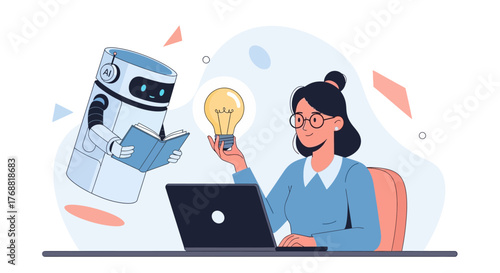 Innovation and collaboration: Human ingenuity alongside robotic assistance in digital work