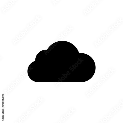 Cloud icon vector for web and mobile app. cloud sign and symbol