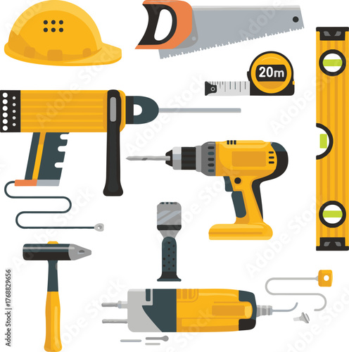 set of different tools