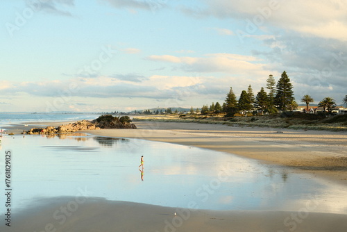 Foto Papamoa Beach Tauranga Bay of  Plenty New Zealand