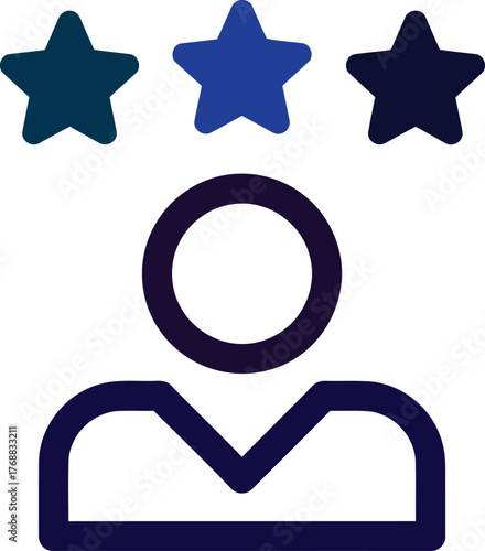 User feedback and rating with stars indicating a premium experience