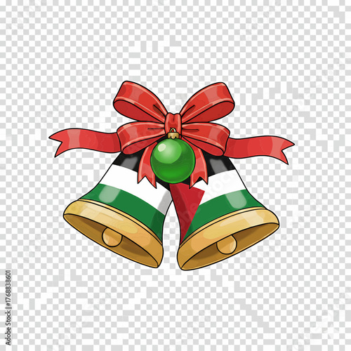 vector hisan pernak pernik natal