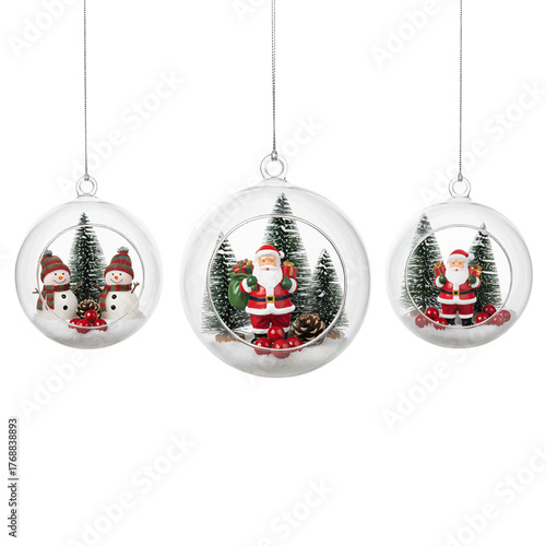 vector hisan pernak pernik natal