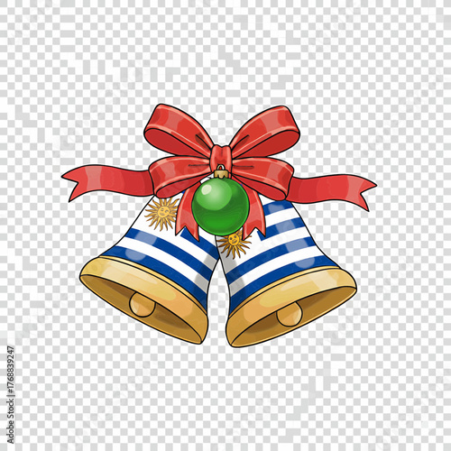 vector hisan pernak pernik natal