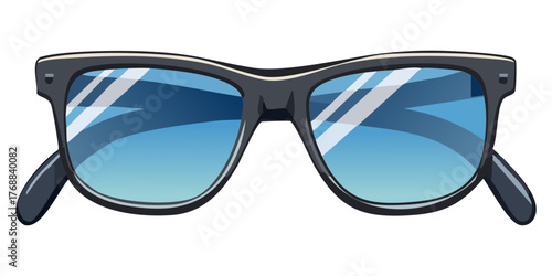 sunglasses isolated vector object