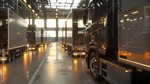 Delivery trucks and warehouses using edge computing
