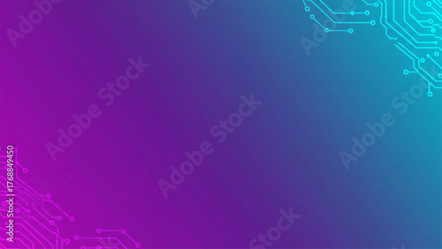 abstract technology background with combination color gradient in new era