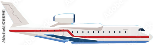 Dynamic airplane and helicopter duo soaring through a clear blue sky, illustrating transport and aerial operations.