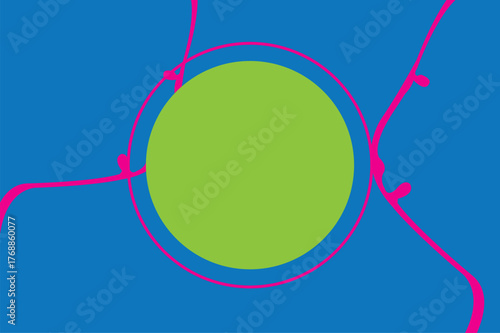 Abstract Circle
Pink Lines on Blue
Fluid Connections